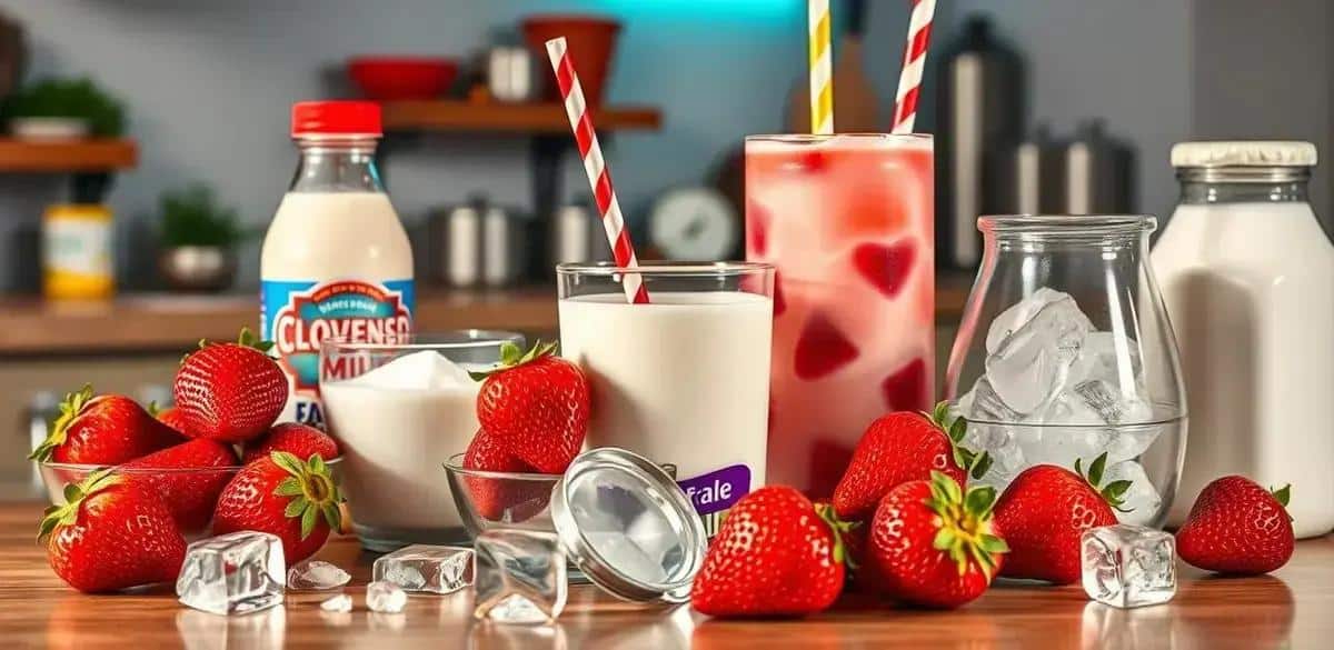 Recipe Ingredients for Strawberry Batida