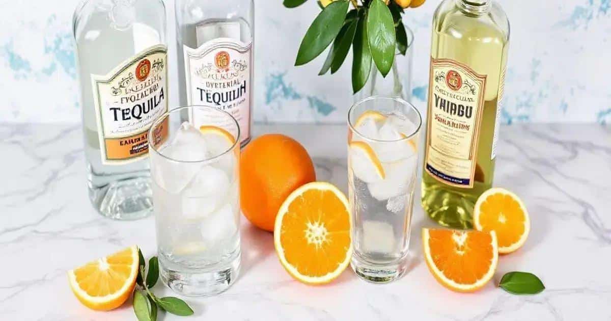 Recipe Ingredients for Tequila with Tangerine Soda