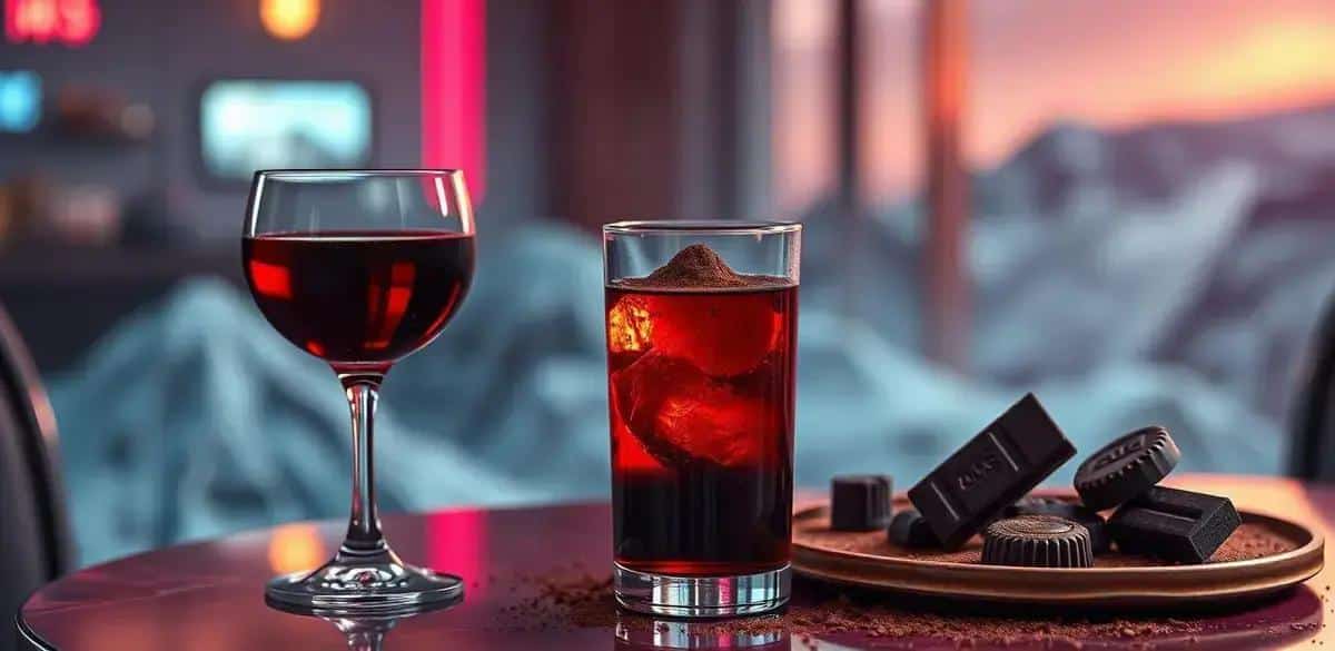 Red Wine with Coffee Liqueur and Chocolate: A Divine Indulgence Experience