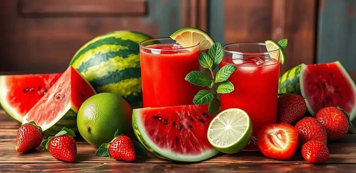 Refreshing Watermelon Drink Ingredients