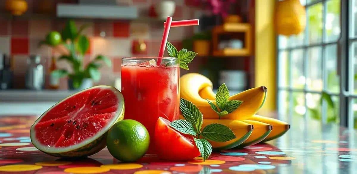 Refreshing Watermelon Drink Recipe Ingredients