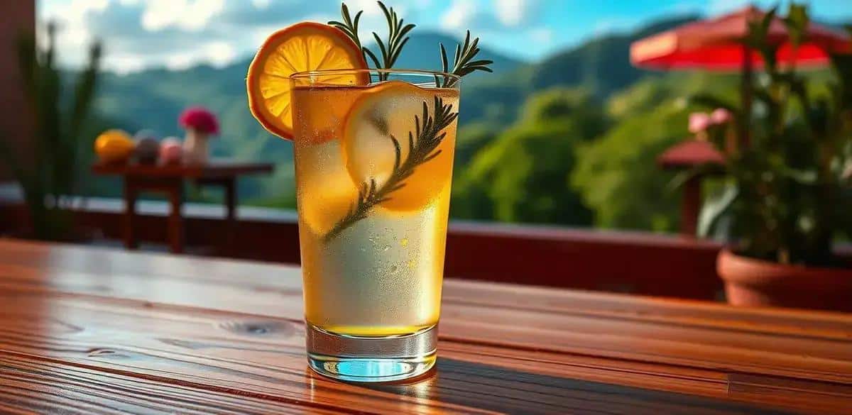 Sake with Lemon Juice and Rosemary: A Refreshing Cocktail Recipe