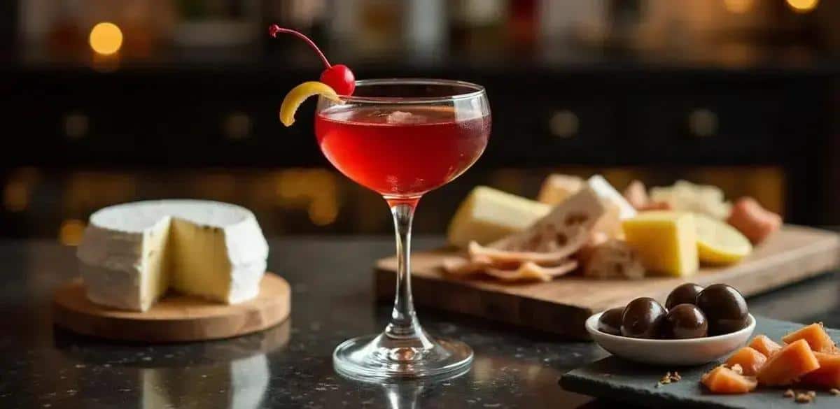 Serving Suggestions and Garnishes for Manhattan Drink