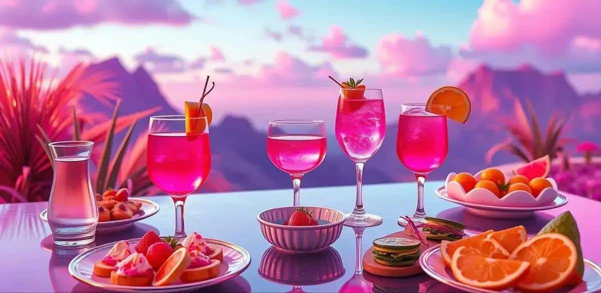 Serving Suggestions for Pink Drink