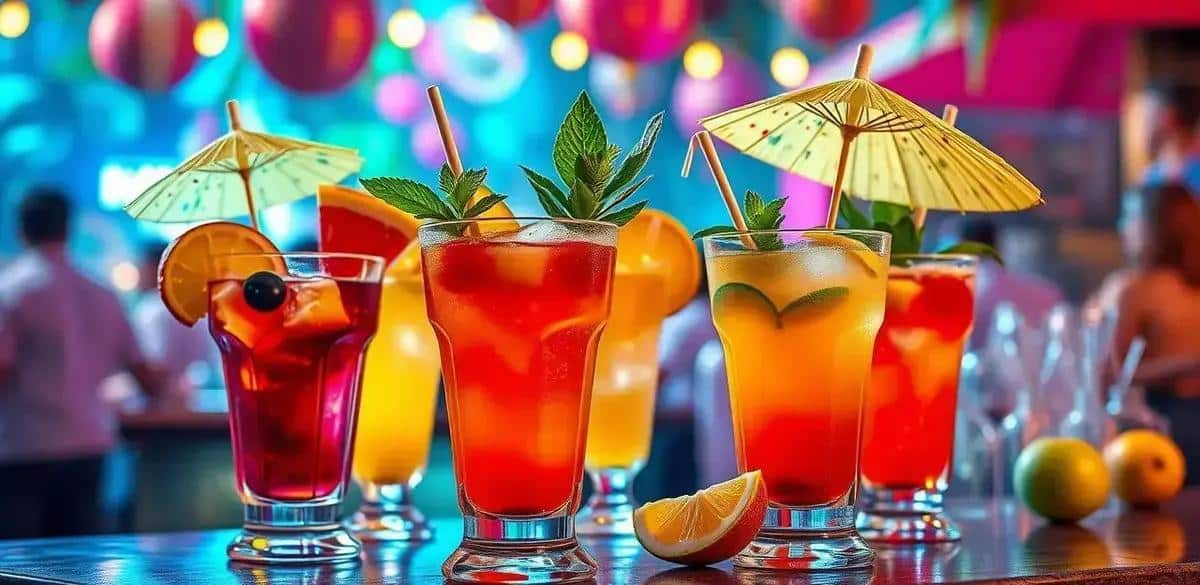 Serving Suggestions for Rum Punch with Tropical Fruits