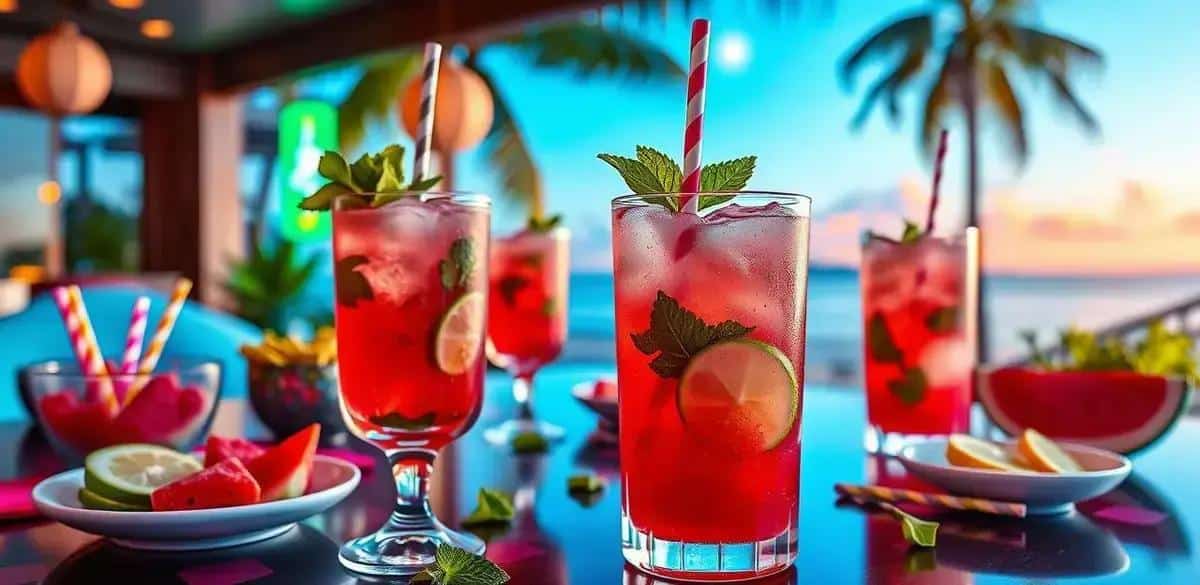 Serving Suggestions for Watermelon Mojito