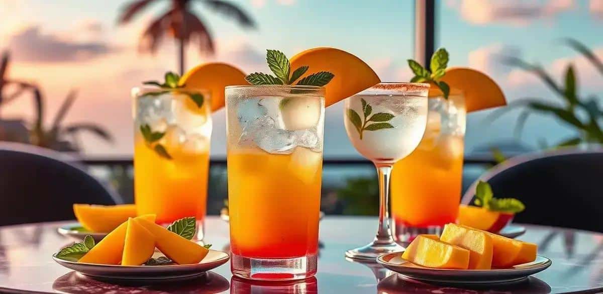 Serving Suggestions for Your Mango and Mint Cocktail