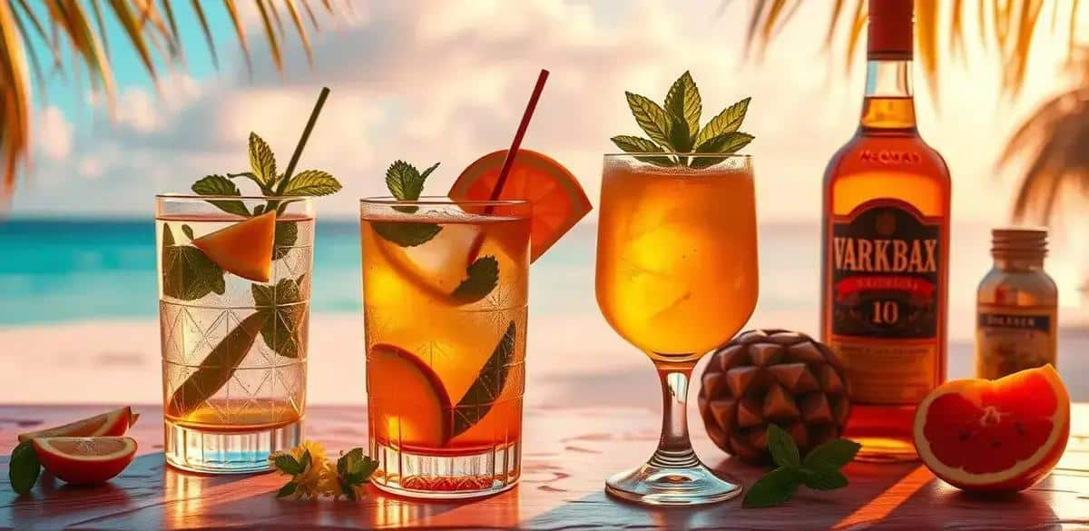 Step-by-Step Preparation of Tropical Whisky Cocktail