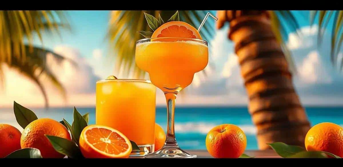 Tangerine Daiquiri: A Super Tropical Drink!