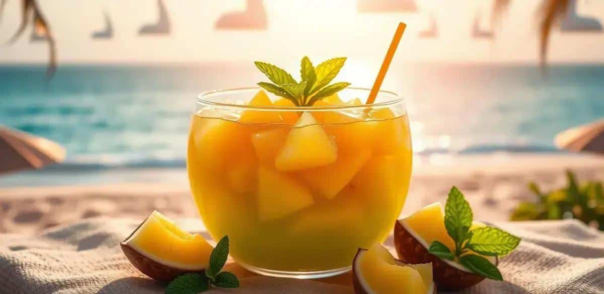 Tequila Punch with Pineapple and Coconut: A Refreshing Tropical Delight