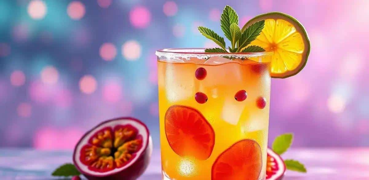 The Perfect Garnishes for Passion Fruit Caipiríssima