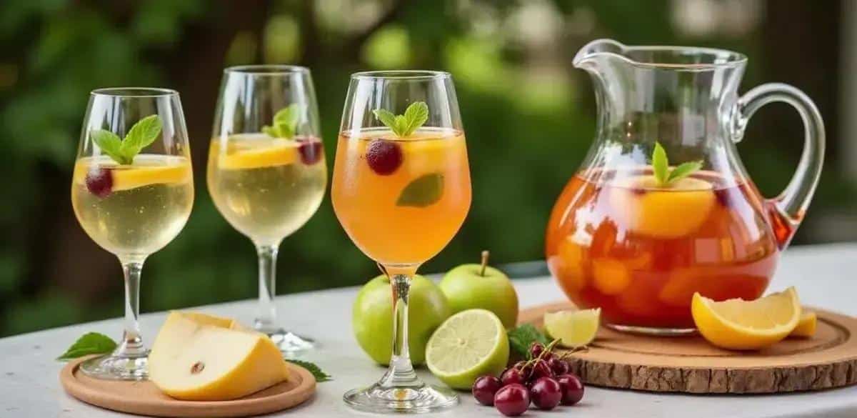 Tips for Serving Sangria with White Wine and Green Apple