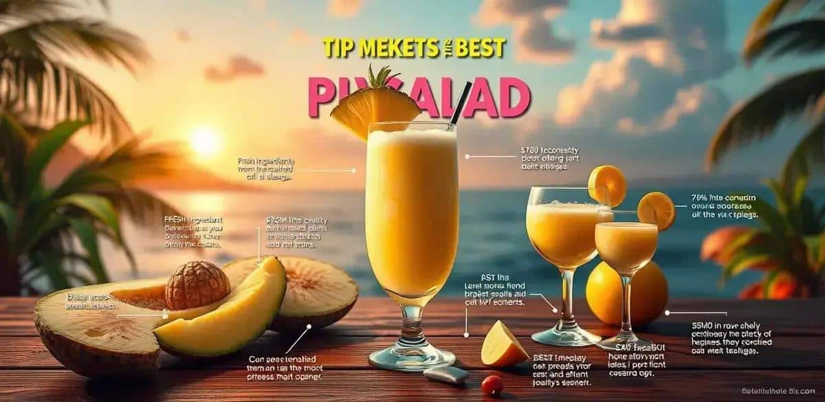 Tips for the Best Piña Colada