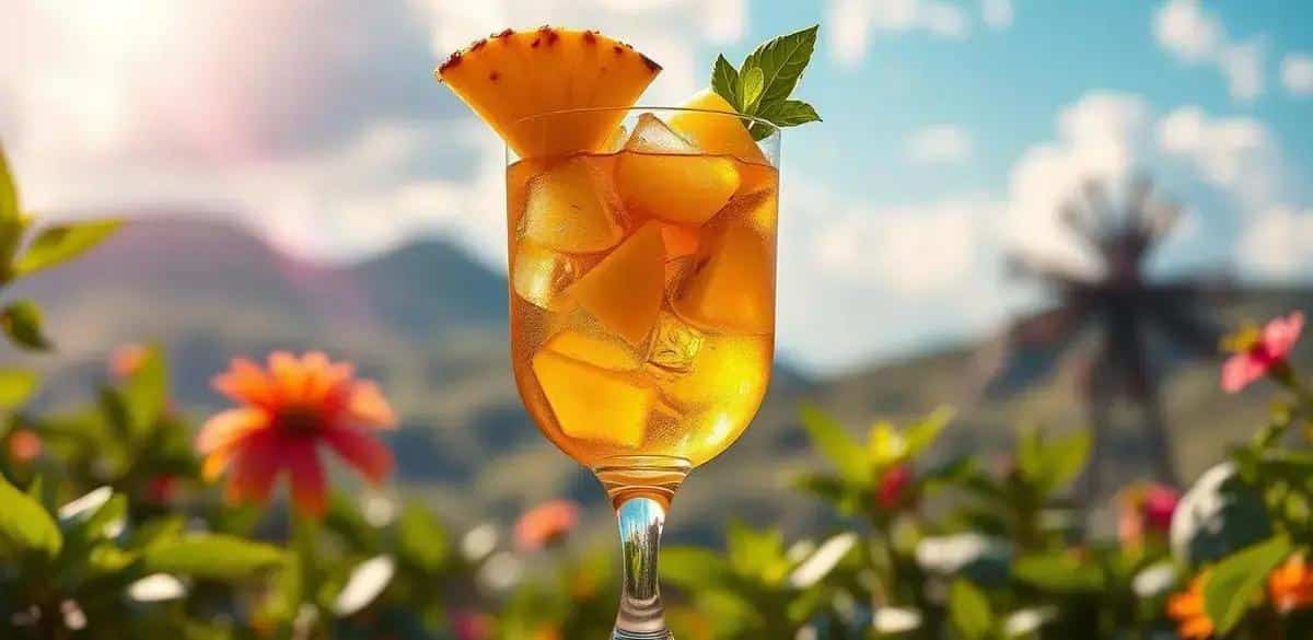 Tropical Cognac with Pineapple and Basil: The Ultimate Summer Cocktail