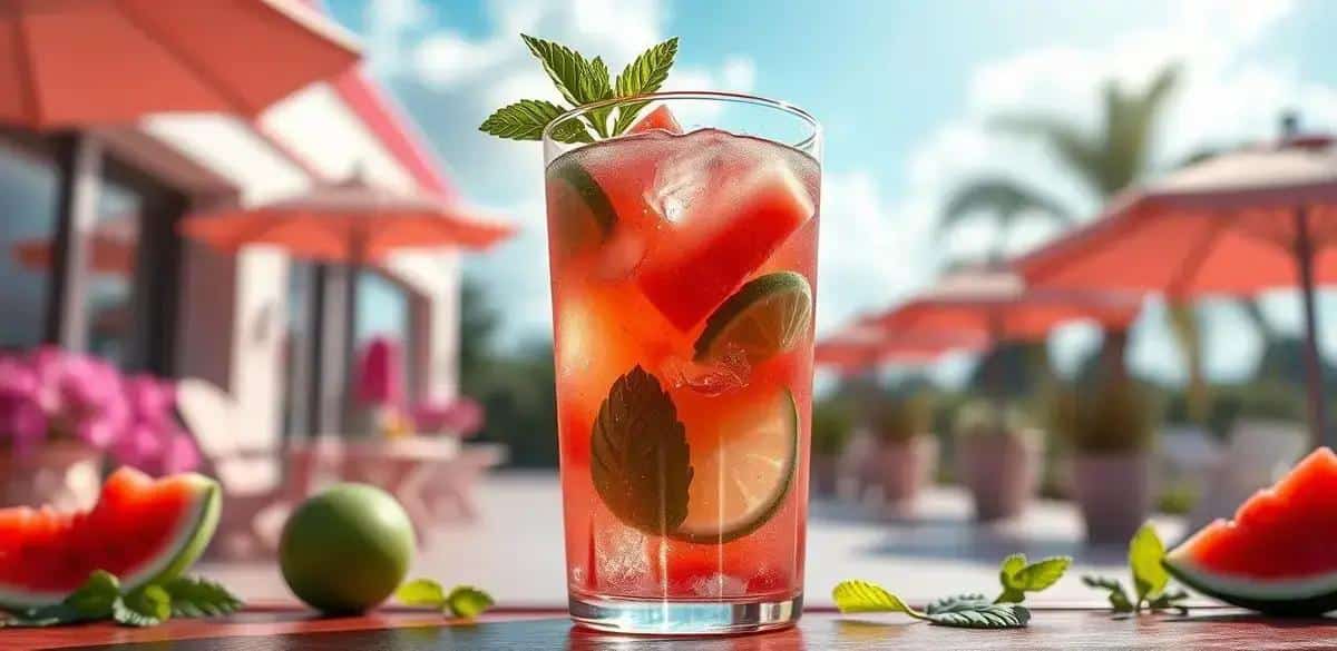 Watermelon Mojito with White Rum: A Refreshing Twist on a Classic Cocktail