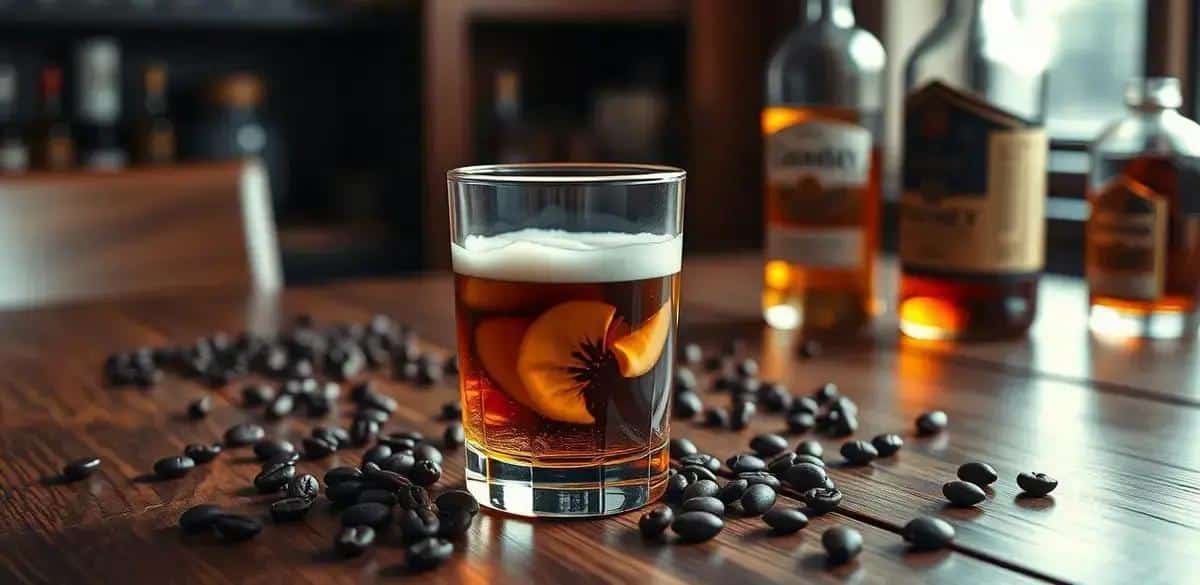 Whisky with Coffee and Cream Foam: A Delightful Fusion of Flavors