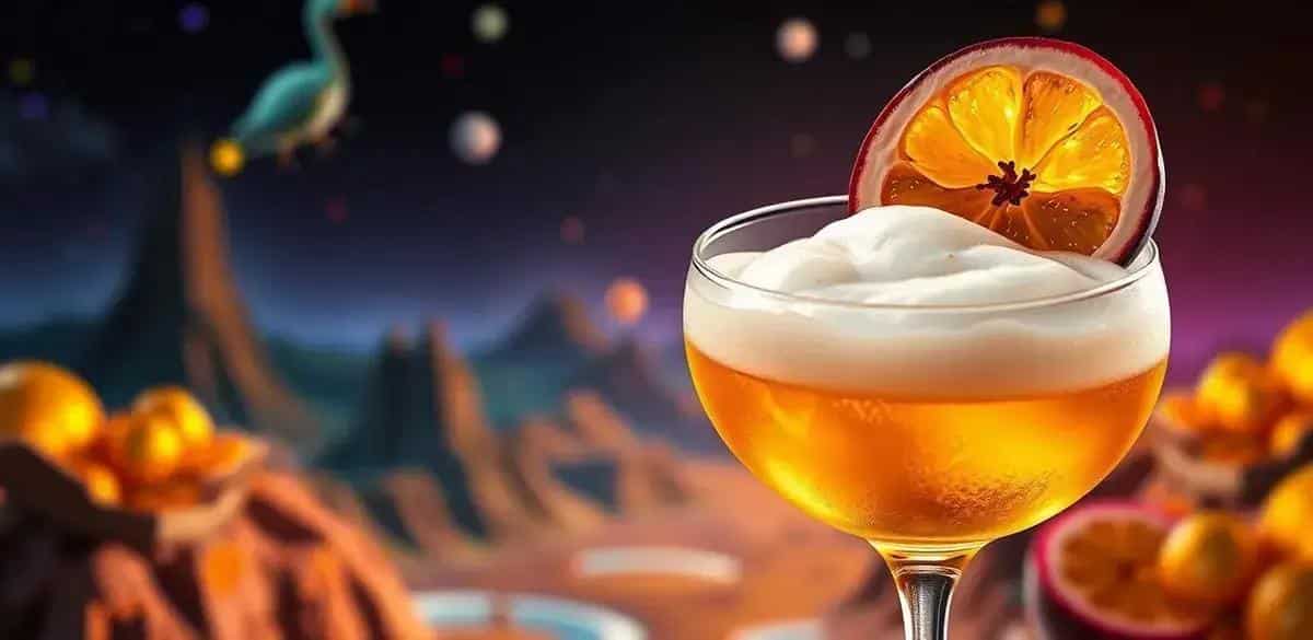 Whisky with Passion Fruit Foam: A Unique Cocktail Experience