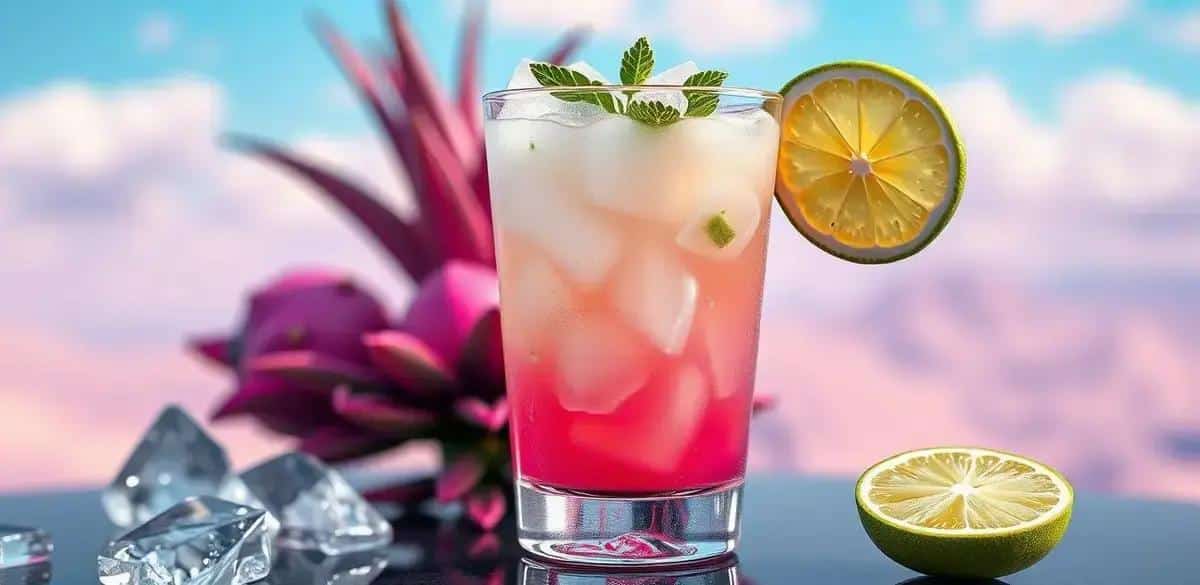 White Pitaya Caipiroska: So Tasty and Creamy!